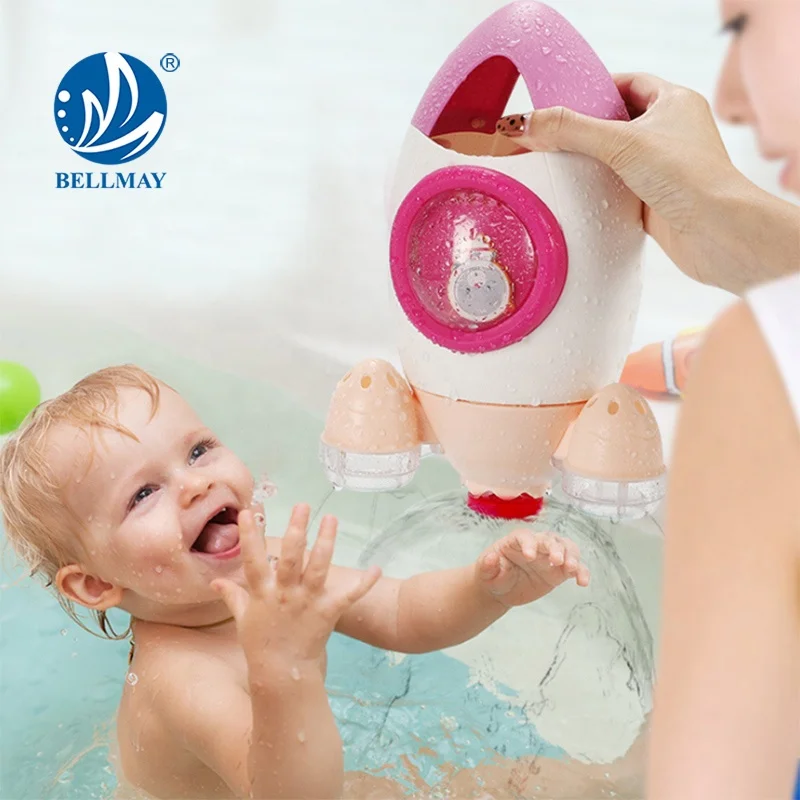 rocket bath toy