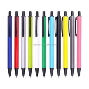 Promotional Gift Unique Design Cheap Plastic Ball Point Pen with Customized logo Boligrafo