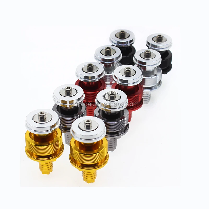 Мотоциклетные алюминиевые синие CNC регулирующие колпачки