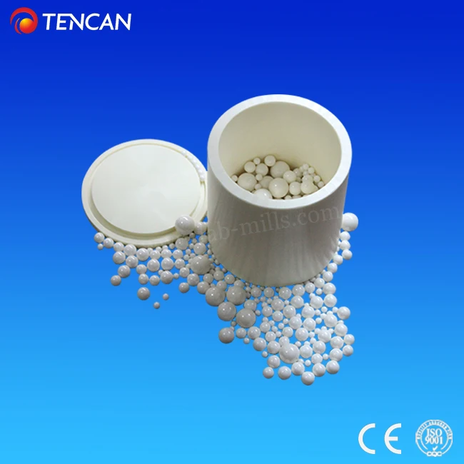 China Tencan Zirconia Ball Milling Jar,2l Grinding Pots For