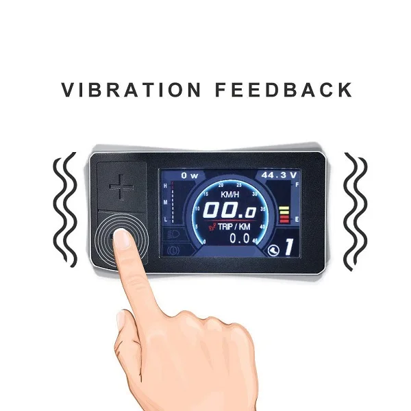 Электрический велосипед 8FUN BAFANG новый цветной ЖК TFT 500C дисплей