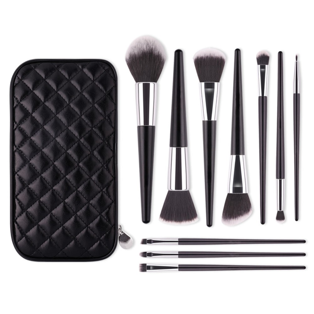 
 Оптовая продажа, Кисть для макияжа из козьей шерсти с индивидуальным логотипом  