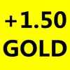 +1.50 GOLD