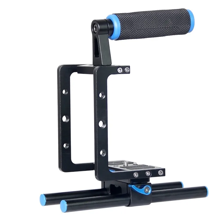 Easy Handle Video DSLR Rig Camera Cage Set Stabilizer for DSLR Cameras/Video Camera for 4K RAW KineMINI Camcorder