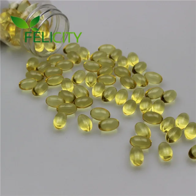 Privet Label Halal Certificated Cod liver oil vitamin a capsule vitamin d capsule