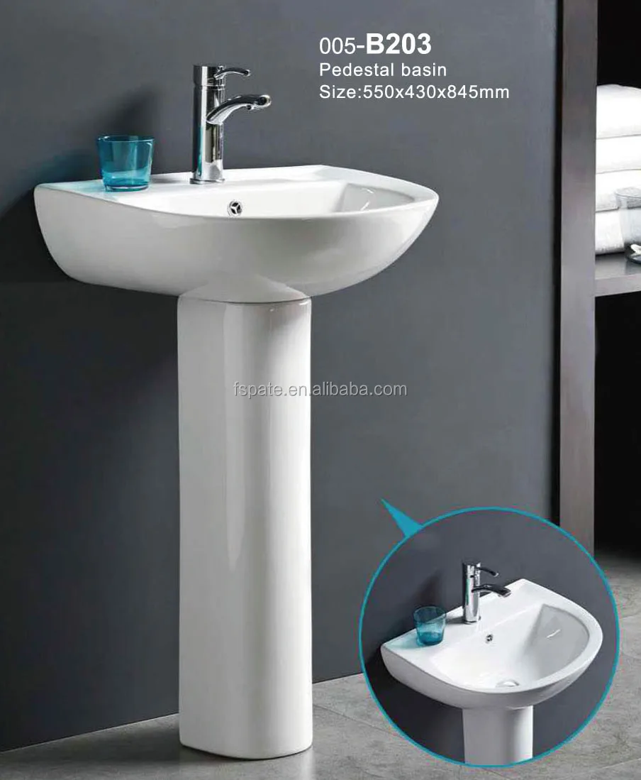 Chaozhou Manufacturer Top Selling Low Price New Design Ceramic Bathroom Sink Pedestal Wash Basin Buy Pedestal Wash Basin