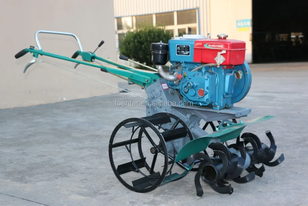 Diesel Engine Power Tiller Weeder/rice Rotavator/paddy Field Weeding Machine