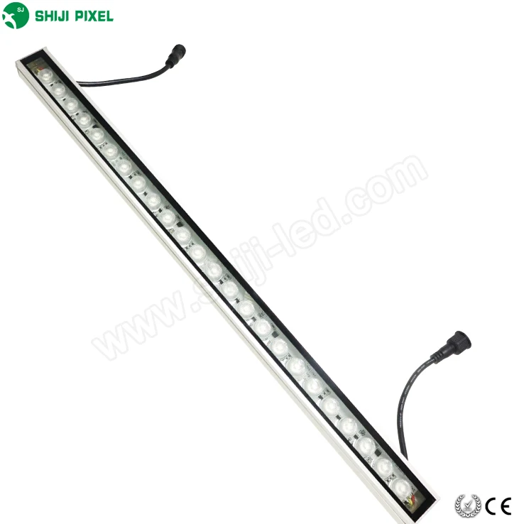 UCS2903 24W Led Wall Wash Light IP67 Waterproof Magic Pixel RGB Outdoor Led Linear Light