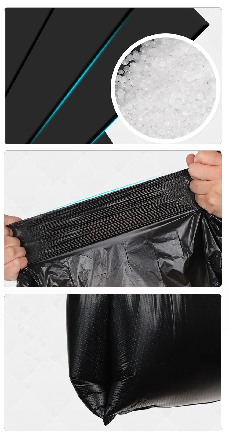 Heavy Duty Eco Friendly White Garbage Bag 13 30 45 50 60 65 95 100