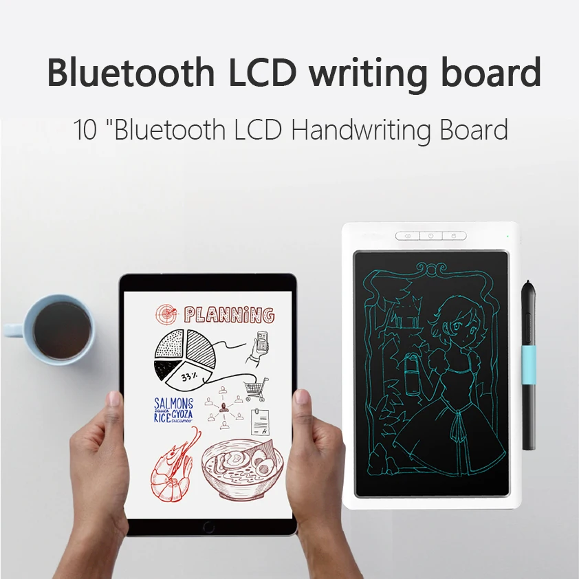 VSON WP9612 10inch Writing Tablet Working with APP and Save Function in China