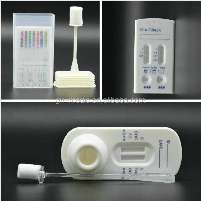 DOA -S03 gemc Saliva Multi-Drug Testing 3 Panel Rapid Test Kits  test kit/doa/Random drug testing with CE mark ISO 13485