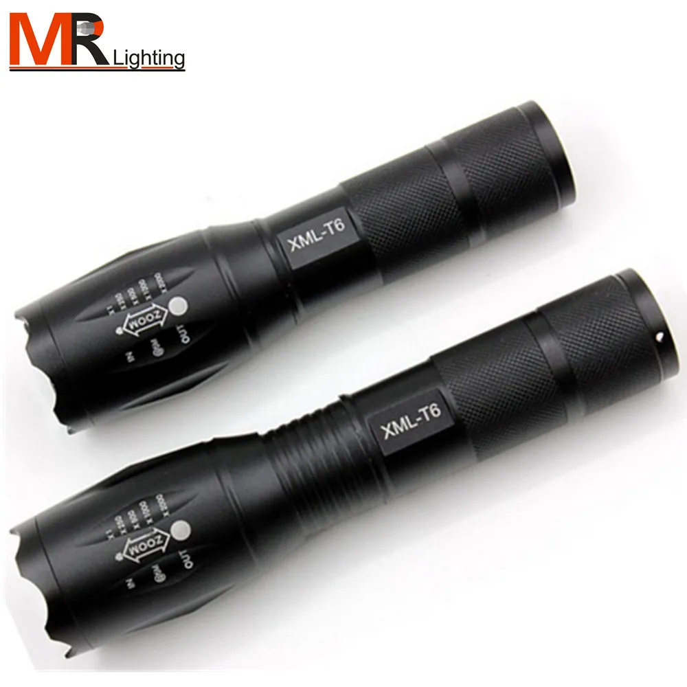 Modes Tactical Rechargeable Led Torch Flashlight
