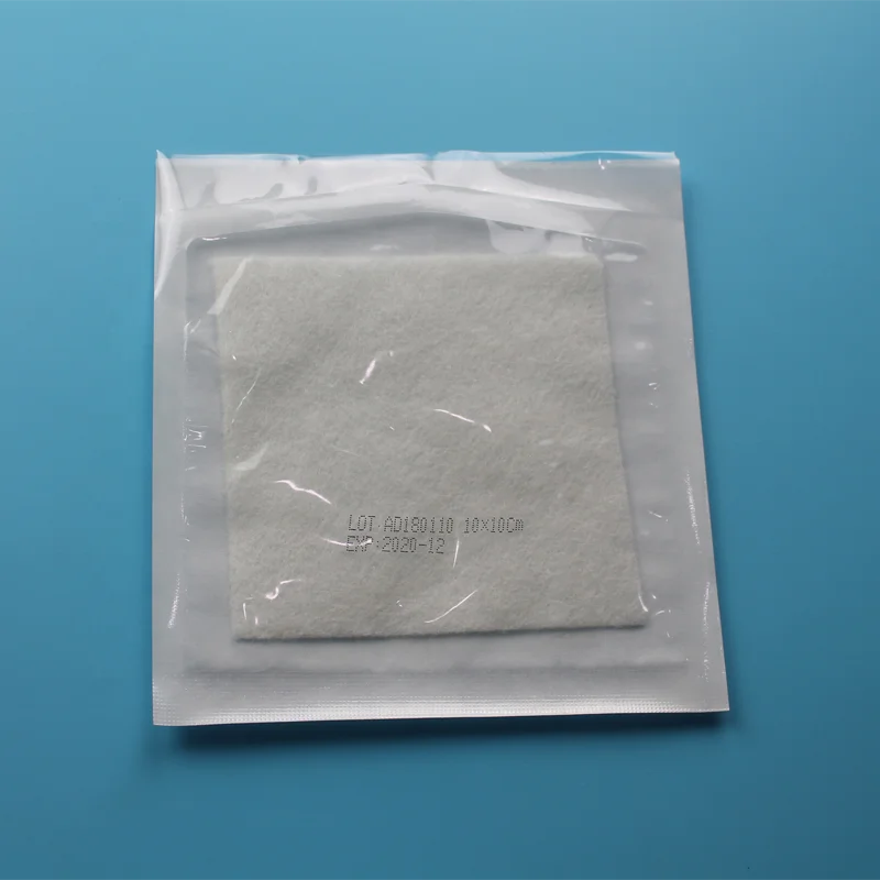 Medical Sterile Calcium Alginate Wound Dressing - Buy Calcium Alginate ...