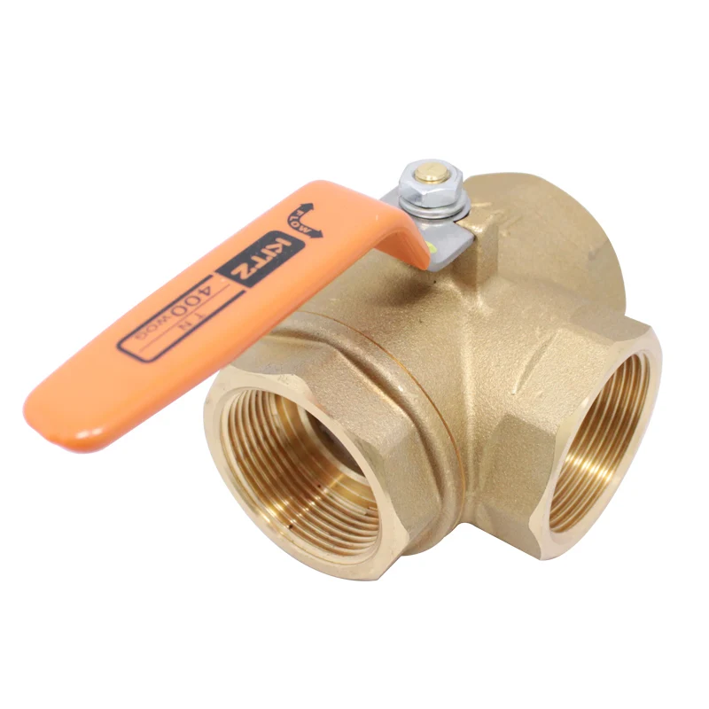 Japan Brand Kitz Tn Three Way Ball Valve Type 400 Forged