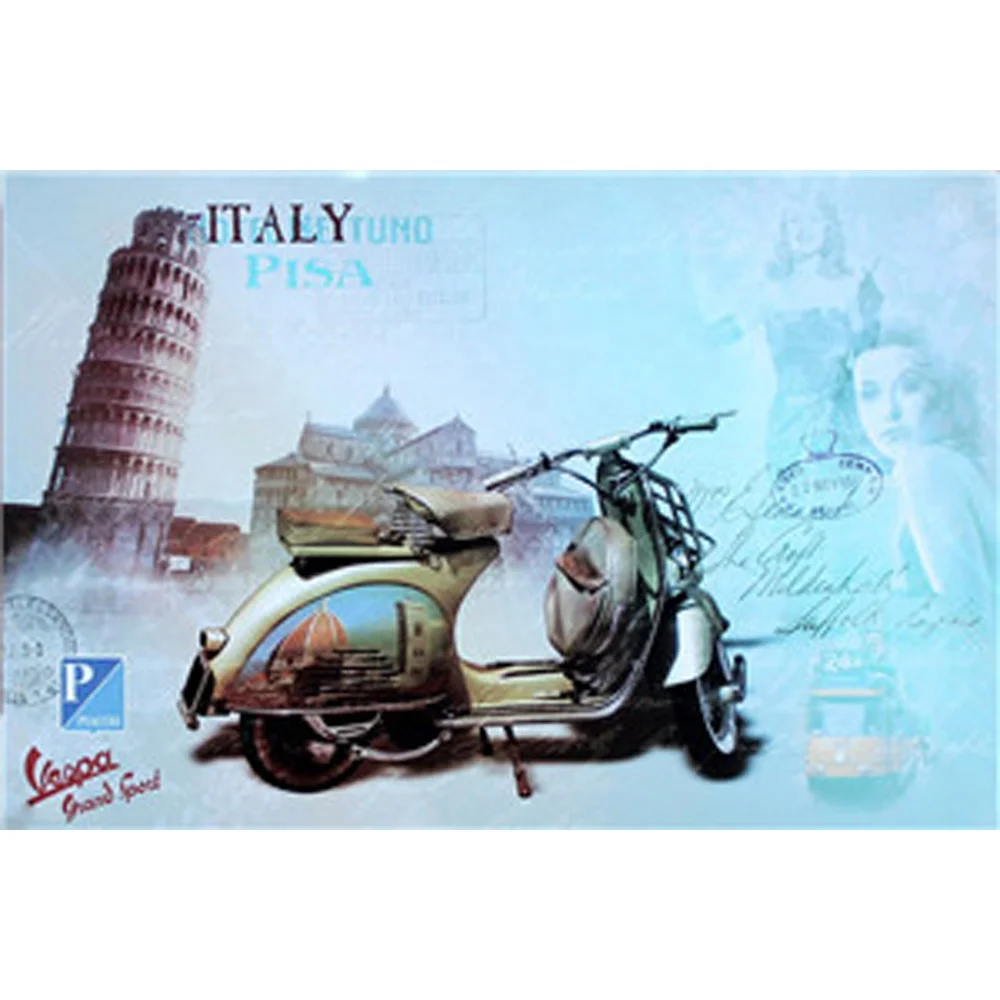 Preciser Vintage Customized Motorcycle Wholesale Embossed Retro Collection Metal Tin Signs