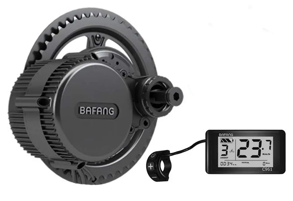 Bafang BBS01B 36V 250W Kit Di Conversione Bici Elettrica - Motore Centrale Con Accessori - Adatto A Movimento Centrale JIS 68/73mm
