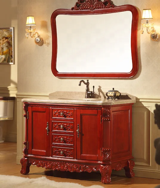 Bisini в европейском стиле, лидер продаж зеркальный шкаф из твердой древесины для ванной комнаты мебель/красивые высокое качество ванная комната кабинет-BF07-10012