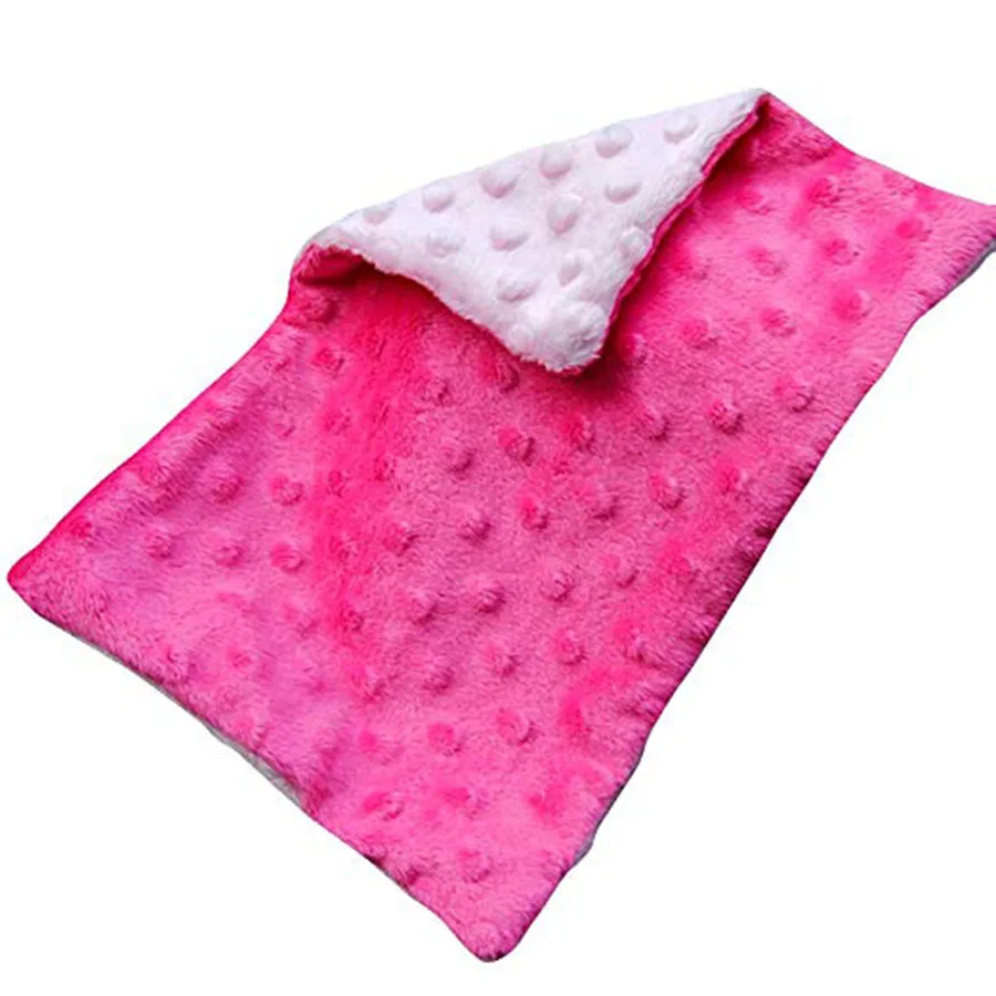 minky dot pillowcase