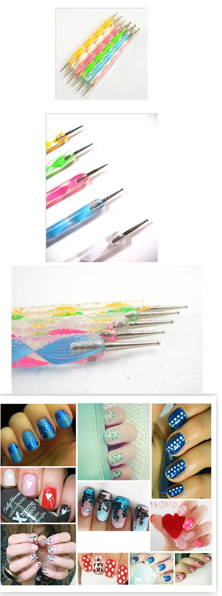 1pc Nail art Kit supplies wholesale crystal flower drill nail light