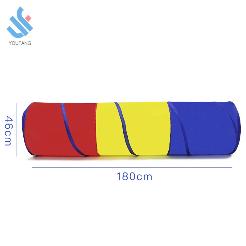 
YF-W9114 для дома и улицы Рождественская горячая Распродажа pop up Театр, красочный тканевый USB кабель, тоннель для детей длинный Складной Игровой туннель для детей 