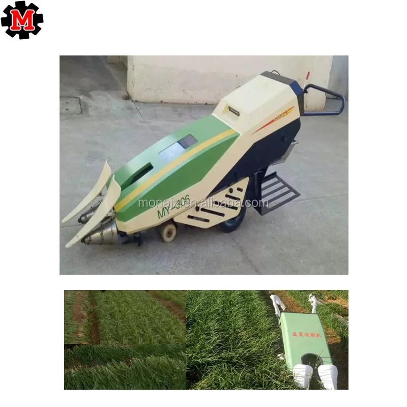 
Automatic Green leek reaper machine Harvester 