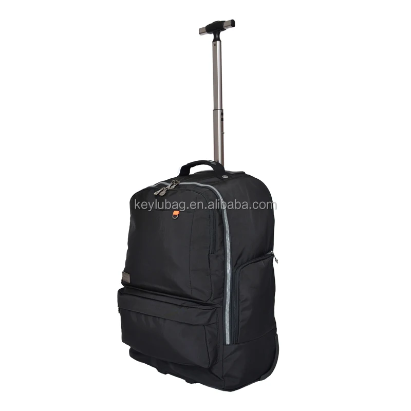 Source Practical adult travel trolly backpack computer bag waterproof  canvas trolley backpack on m.
