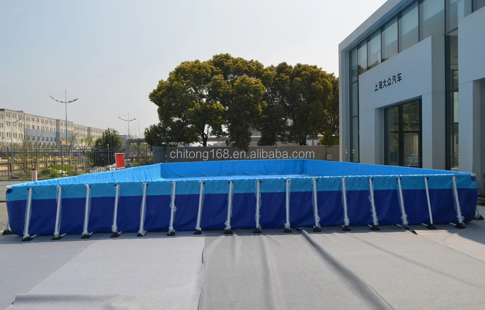 China Above Ground Intex Steel Metal Frame Swimming Pool