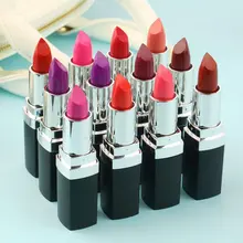 Top Quality 12 Different Colors Sexy Lipstick Waterproof long lasting moisturizing Lip Beauty Lip Gloss Makeup