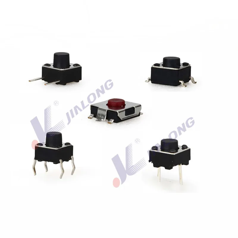 standard 6*6,7*7,12*12 tact switch for PCB board