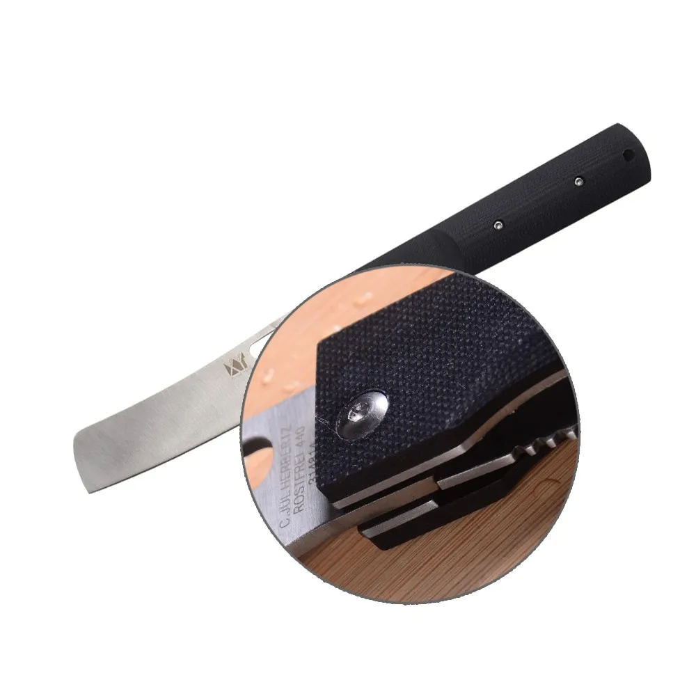 Folding Chef Knife 440A Stainless Steel Blade Sharp Kitchen Knife Professional Pocket Camping Knife Cooking Tools