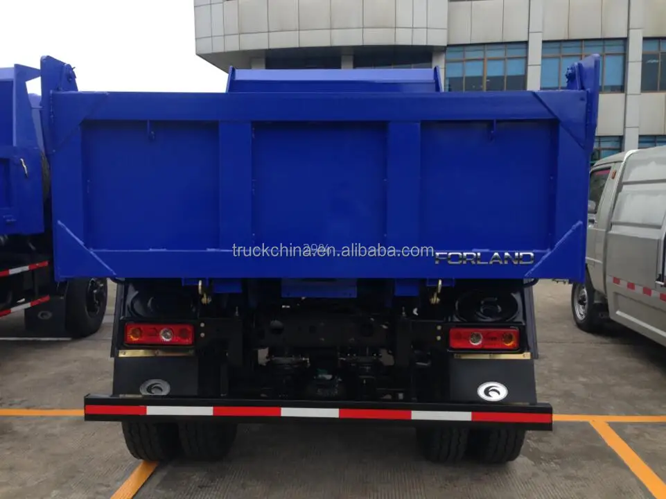Foton Forland 5 Ton Mini Tipper Camion 4x4 Small Dump Truck for Sale