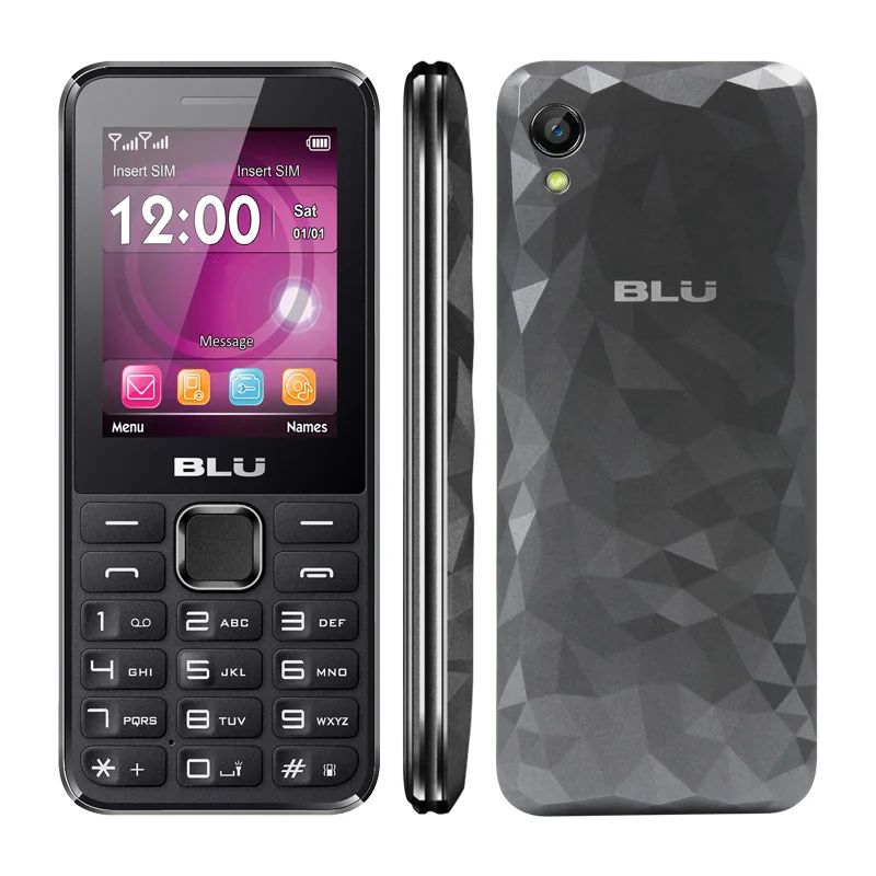 Source BLU Tank 3 T430 2.4 Inch Cell Phone Dual SIM Card Long