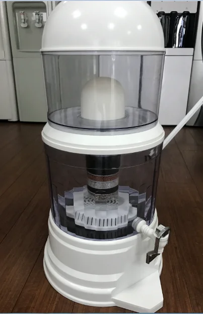 16L Ceramic Water Filter Mineral Water Pot to Remove Chlorine Chemicals Also Can Rise the PH Value