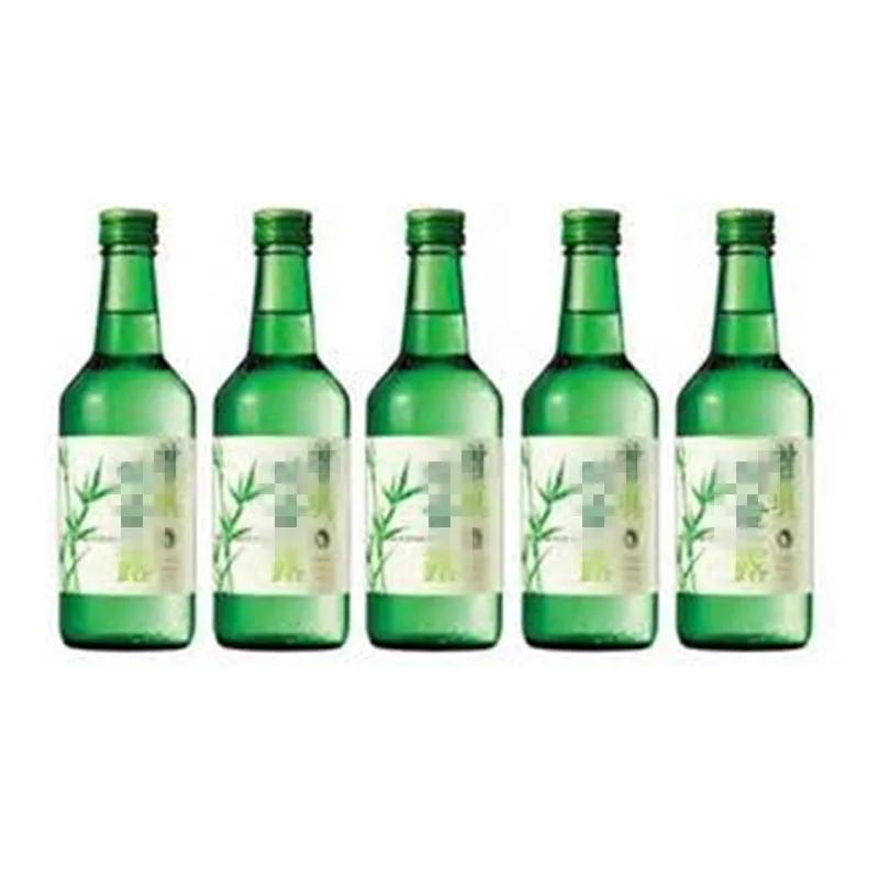 
360 мл Корейская Зеленая Бутылка для вина Soju для напитков 