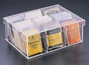 Yageli Whole Acrylic Transpa Tea Storage Box Bag Milk Acrylic Tea Bag Box Jpg Transpa 9 Jewelry Storage