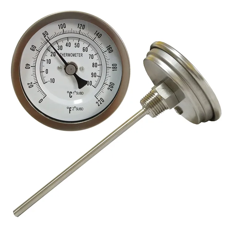 Stainless Steel Bimetallic Oven Thermometer Perfect For - Temu