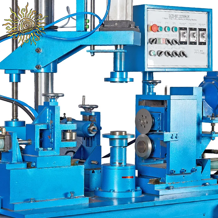 Stainless Steel Pot Making Machine Cookware Edge Cutting Beading Machine