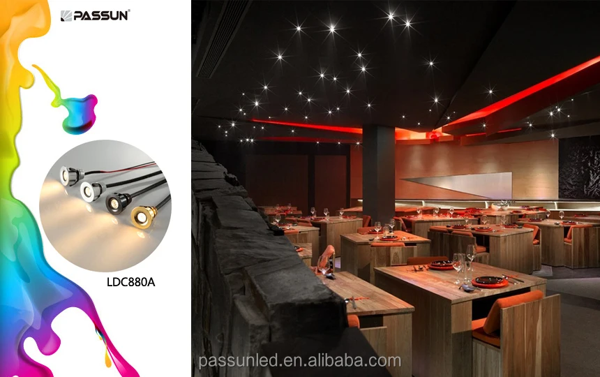 Mini Dot Lamp Small showcase Lamps Recessed Mounted Led Spotlight