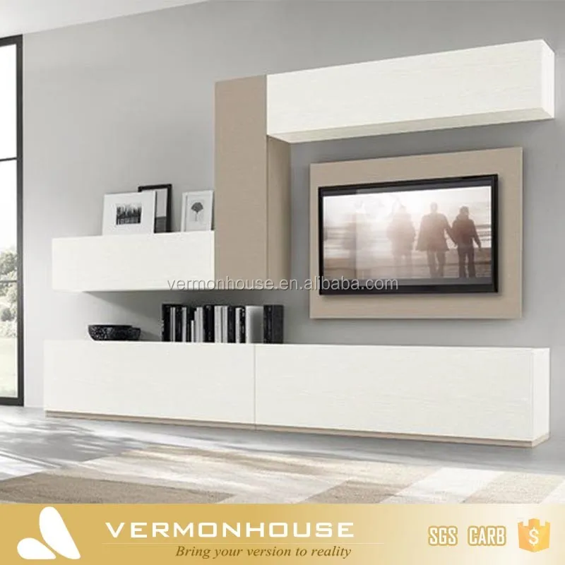 2021 Customized Home Designs Furniture TV Cabinets Wall Units