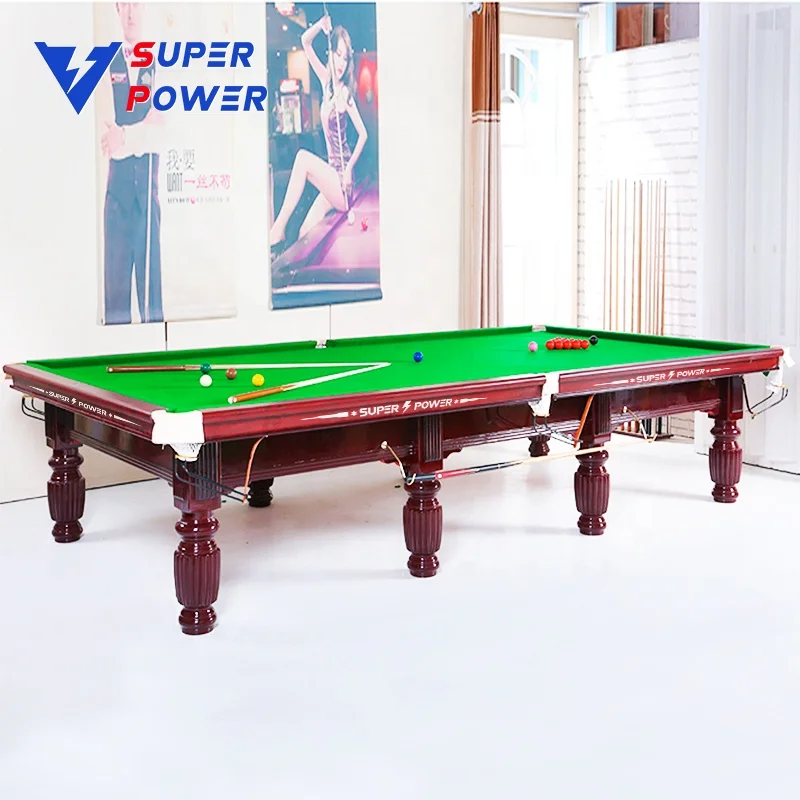 12 FT Golden World Snooker Championship Tabela de correspondência com o  bloco de correspondência - China Mesa de snooker e mesa de bilhar preço