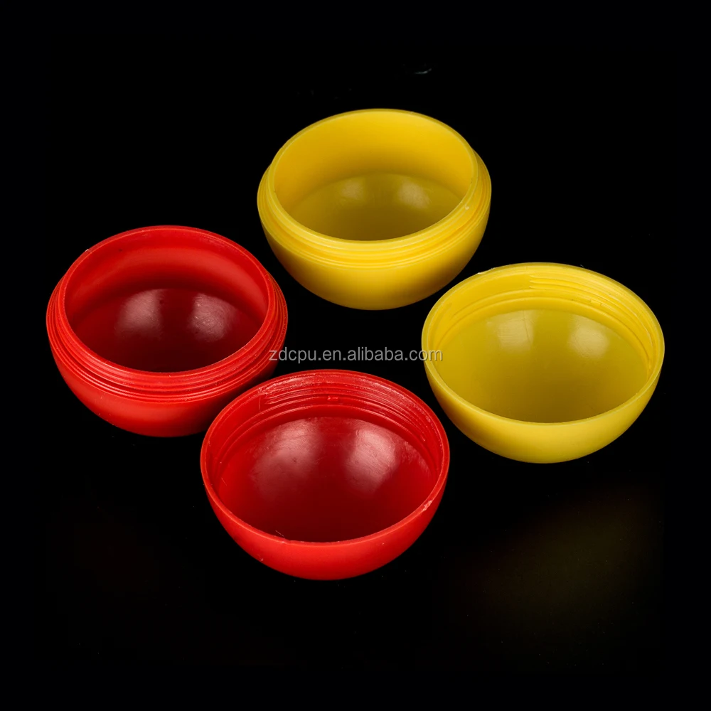 Custom Molding Parts Threaded Screw Opened Plastic Hollow Balls