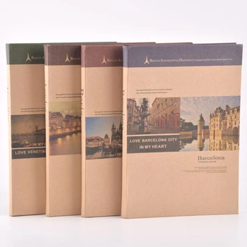 Wholesale cheap daily notebooks composition books with ribbon