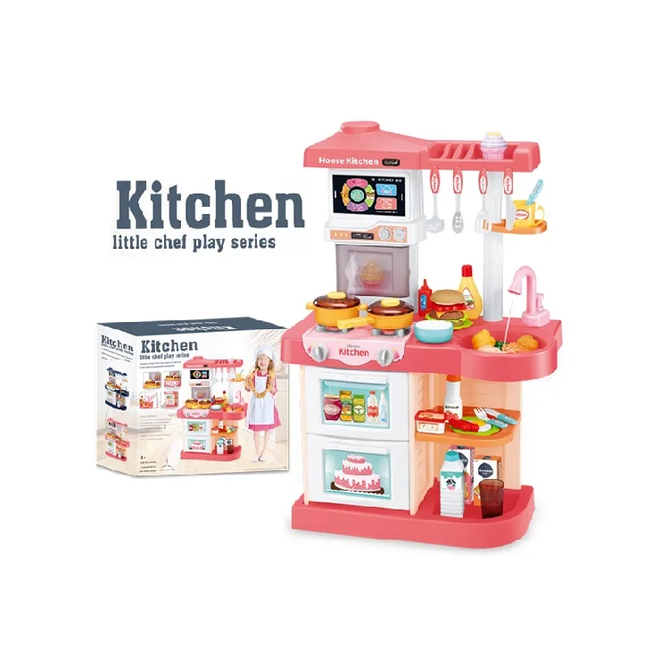 Touch Screen Remote Control Cooking Pretend Play Toy Kids Kitchen Toys Girls Kitchen Set Toy View Kids Kitchen Toys Jackotoys Product Details From Shantou Jacko Toys Trading Co Ltd On Alibaba Com