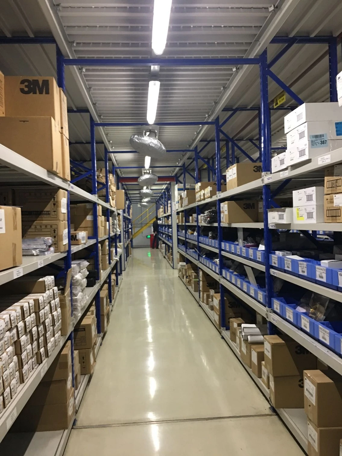 Metal Mezzanine 2 Floor Decking System with Lift