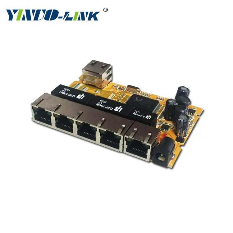 RTL8367 6 порт Gigabit Ethernet-коммутатор Поддержка модуля (разработанно специально для заказчика)/поо (производство оригинального