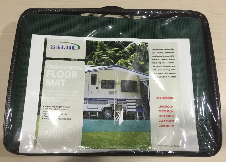 4x2.5m Annex Matting Caravan Beach Sand Free Floor Mat Multimat Blanket