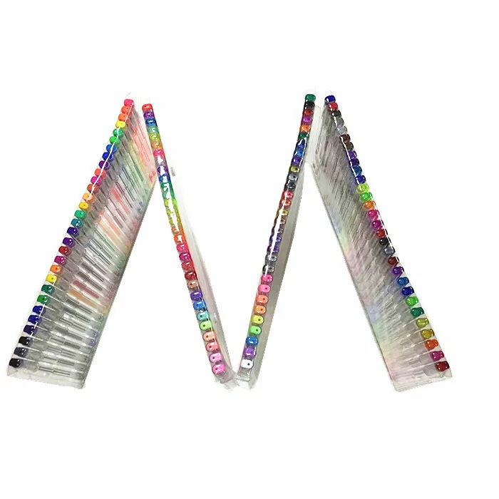 Набор гелевых ручек 200 шт.-100 ручек плюс 100 заправок