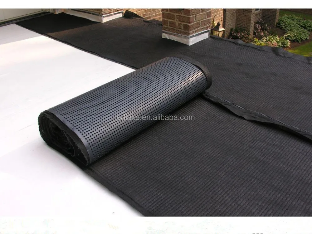 Composite Plastic HDPE Dimpled Foundation Waterproofing Drainage Board Waterproof Wall Boards