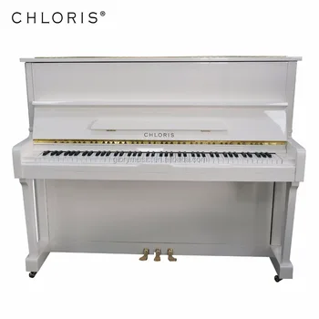 Chloris white polish Upright Piano HU-118W Prices In China