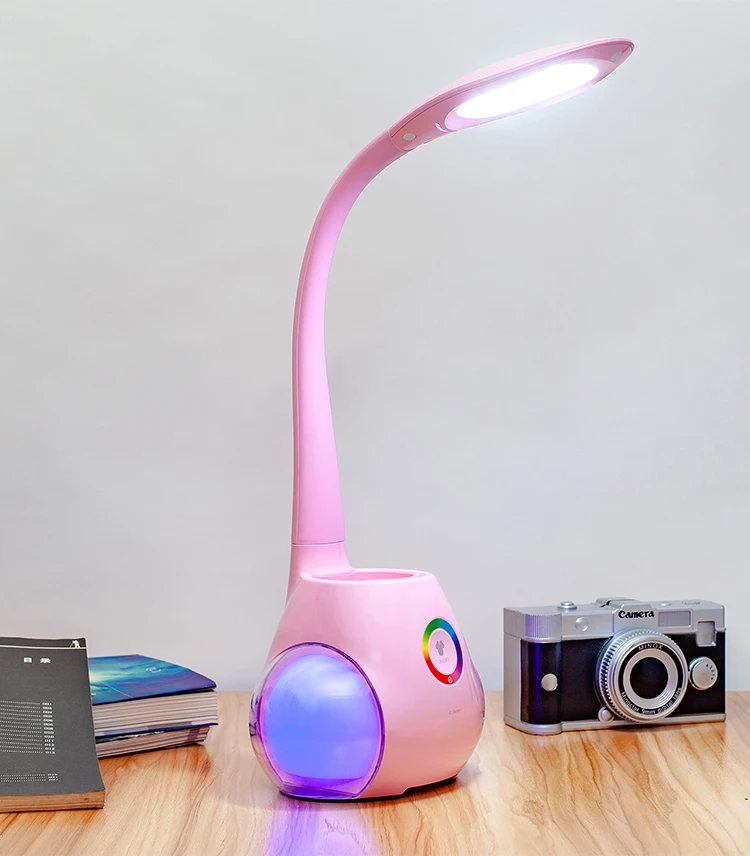 Factory Price Work Light 2019 Usb Table Lamp Restaurant Led Snake Light With Pen Holder